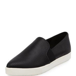 Vince Perforated Leather Skate Sneakers